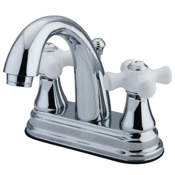 KS7611PX 4" Centerset Bathroom Faucet, Polished Chrome